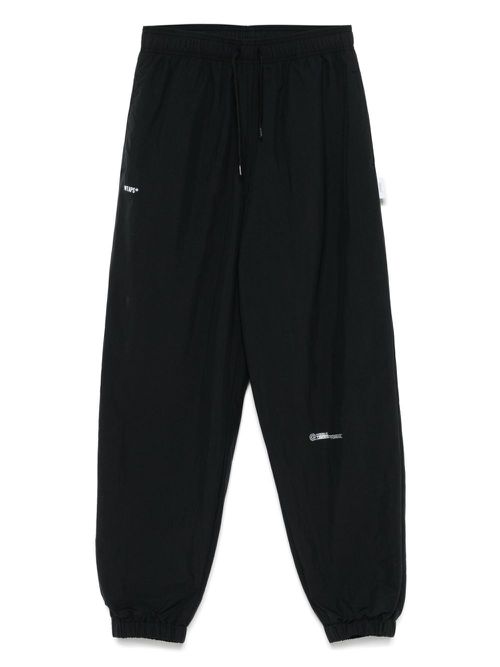WTAPS Tussah Pertex track pants - Black