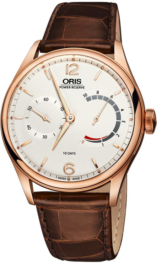 Artelier Silver Dial 18kt Rose Gold Mens Watch 110-7700-6081LS