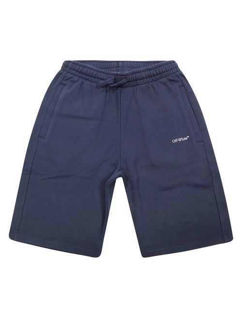 Diagonal Bookish Sweat Shorts