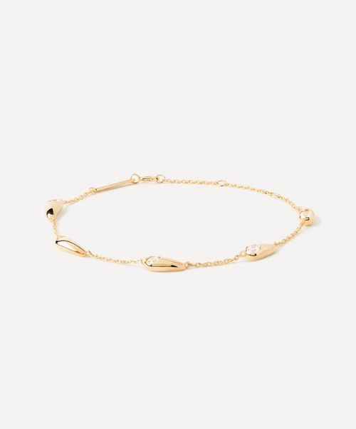 18ct Gold-Plated Becca Chain Bracelet Luxury Gift