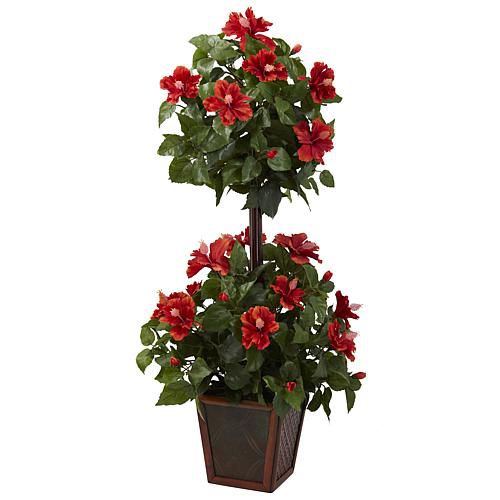 "39"" Hibiscus Topiary"