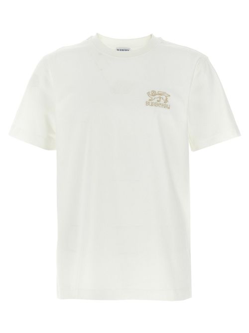 Logo-Embroidered Organic Cotton T-Shirt — White