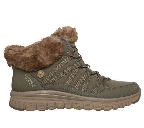 Skechers Women's Slip-ins Waterproof: Graceful - Misty Strolls Sneaker in Black