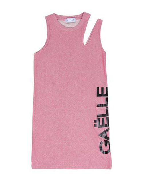 Kid Girl Kids' dress Pink Size 14 Viscose, Polyester, Polyamide, Elastane