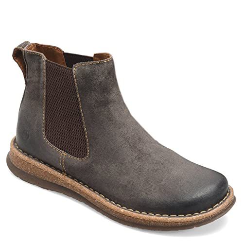 BORN Men's Brody Handcrafted Leather Chelsea Boot Taupe