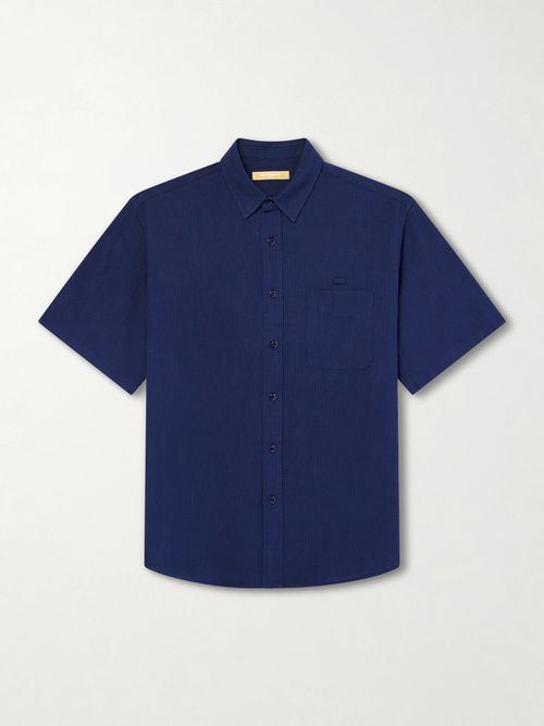 Cotton-Seersucker Shirt