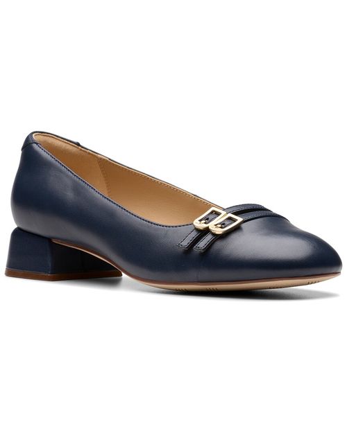 Daiss30 Court Leather Flat
