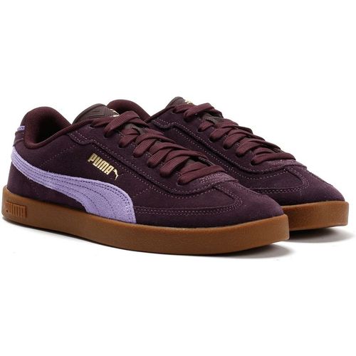Puma Club Ii Era Suede Plum Trainer