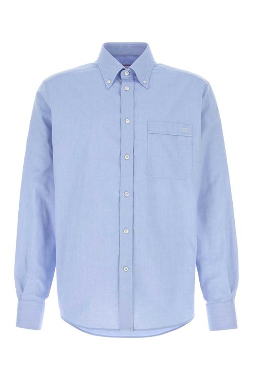 Powder Blue Oxford Shirt