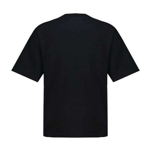 Cotton Crew-Neck T-Shirt — Black