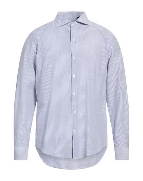 Man Shirt Light blue Size 16 Cotton