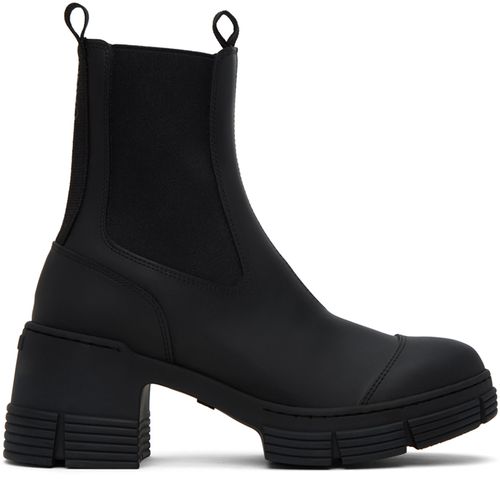 Black city boots