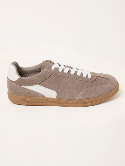 FatFace Fia Mocha Brown Retro Trainer