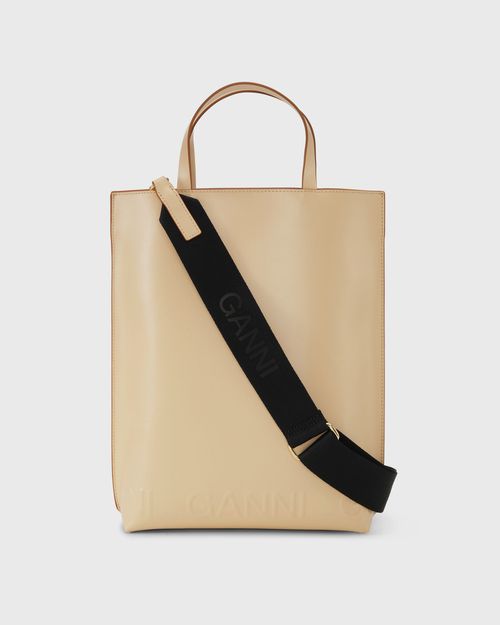 Banner Medium Tote beige female Tote & Shopping Bags now available at BSTN