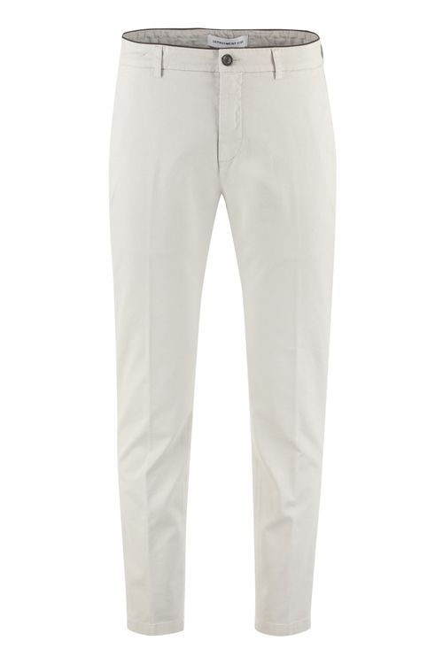 White Slim Chino Pants