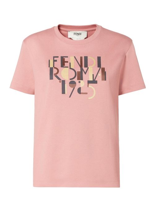 Logo Print T-Shirt for Women