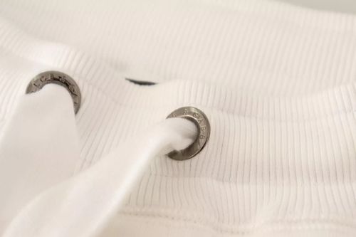 Logo-Patch Cotton Jogging Pants — White