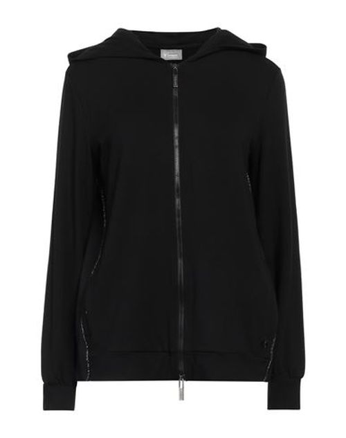 Freddy Woman Sweatshirt Black Size XS Viscose, Elastane, Polyester