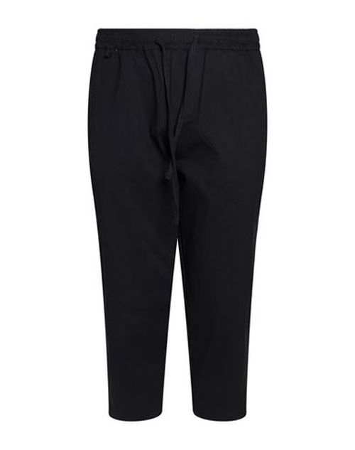 Man Pants Black Size L Cotton, Elastane