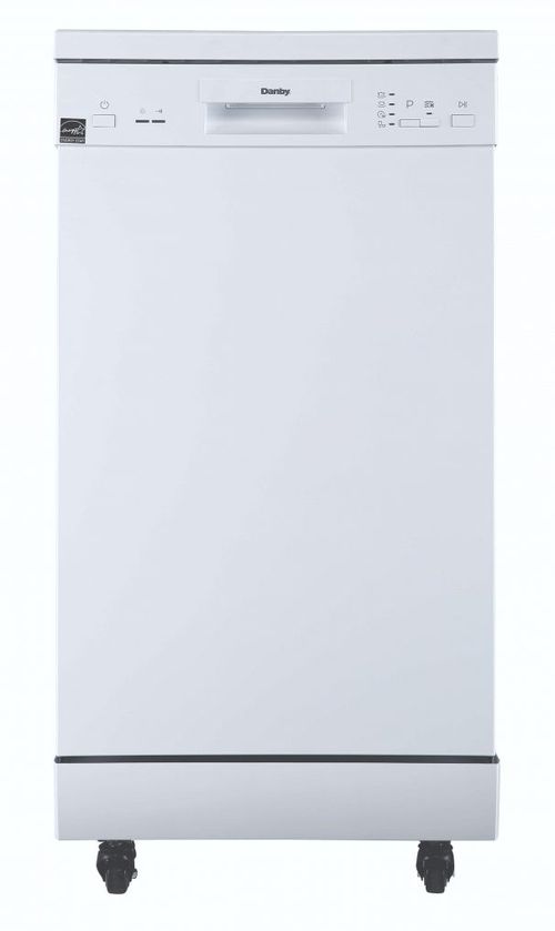 Danby 18" Full Console Portable Dishwasher DDW1805EWP