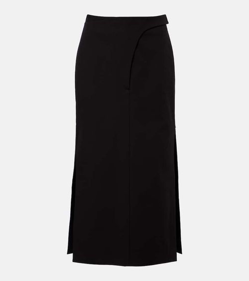 Velo cotton pencil skirt