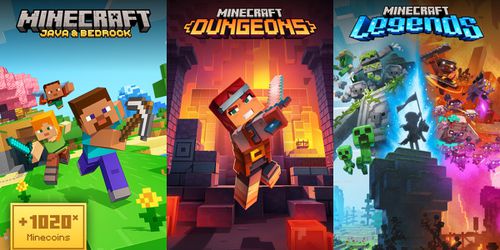 Minecraft Triple Bundle Xbox Series Account