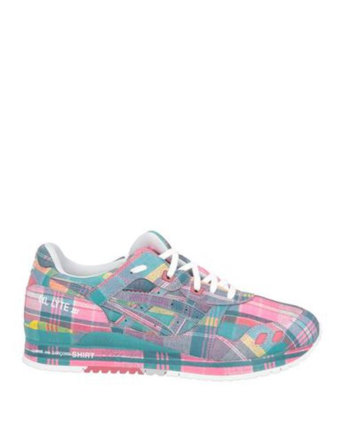 Comme Des Garçons Shirt X Asics Man Sneakers Pink Size 9 Textile fibers
