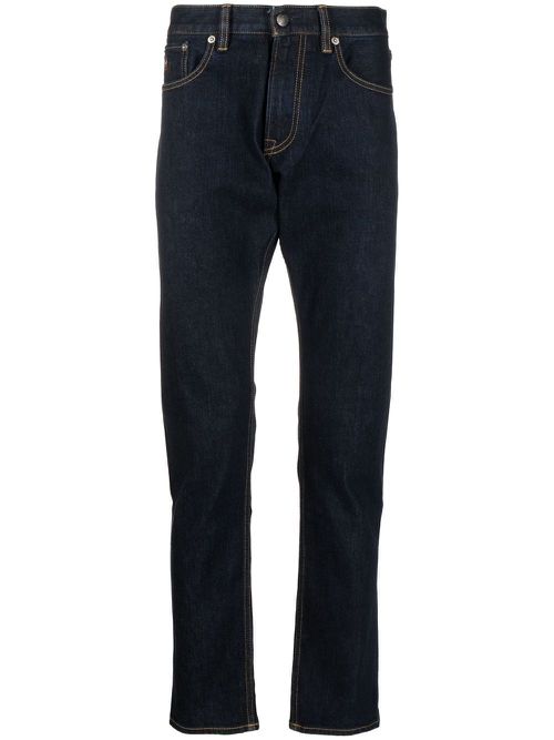 Straight-leg denim jeans - Blue