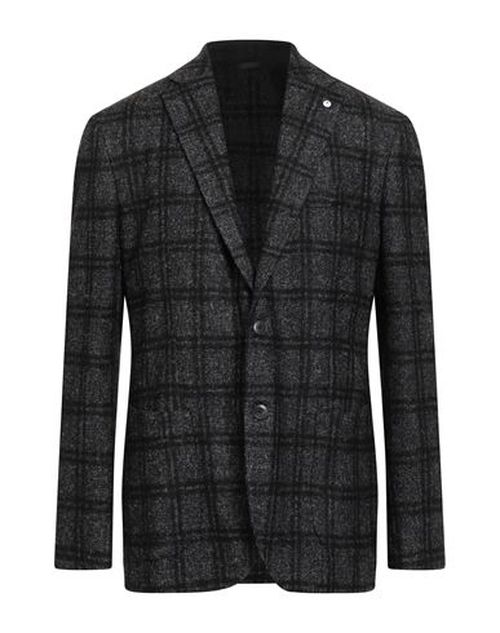 L. b.m. 1911 Man Blazer Black Size 38 Wool, Polyamide, Viscose, Polyester