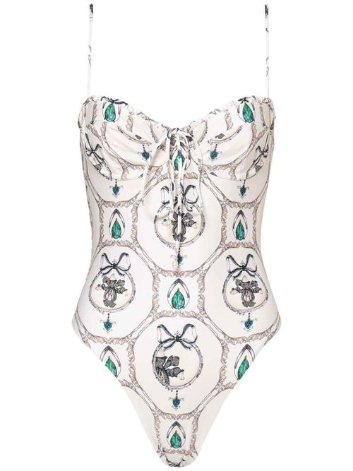Ebano Alhaja swimsuit - White