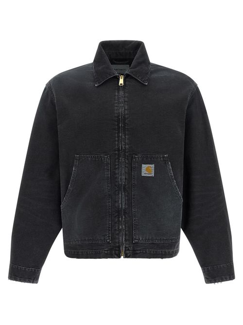 Black Shirt Collar Jacket