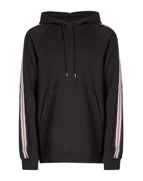 Organic Cotton Sweatshirt Man Sweatshirt Black Size S Organic cotton
