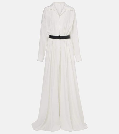 Norma Kamali Belted gown