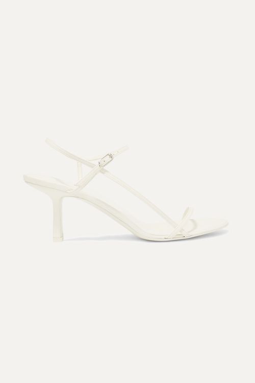 Bare Leather Sandals - White