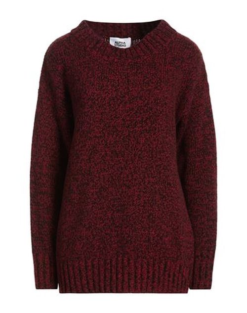 Woman Sweater Red Size 6 Merino Wool