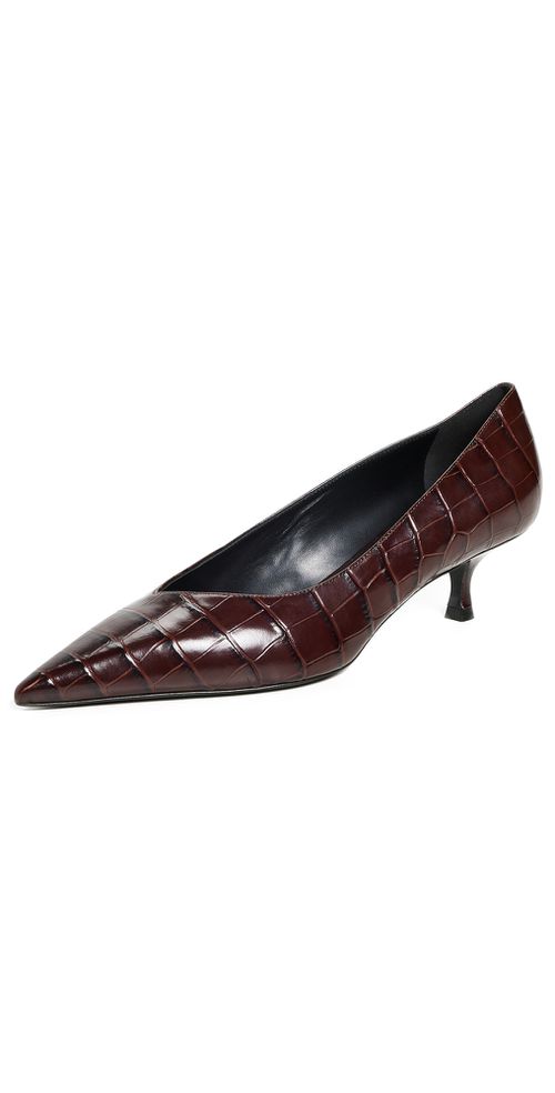 Croc Pumps Printed Croc Ebony
