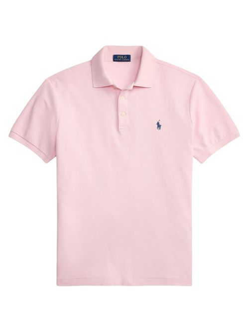 Pink Shirt Collar Polo