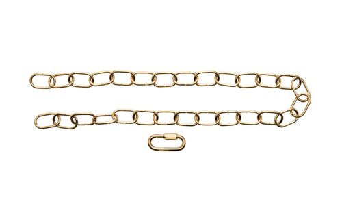 Accessory 36" Chain Standard Gauge in Polished Bra