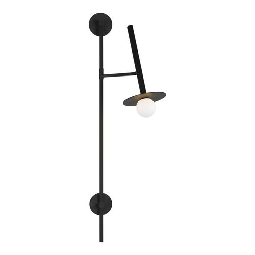 Visual Comfort Studio Nodes Wall Sconce in Midnight Black by Kelly Wearstler