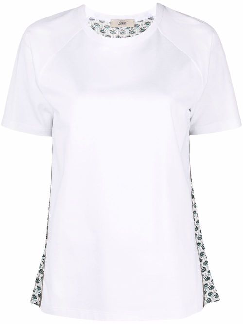 Herno rear-pattern T-shirt - White