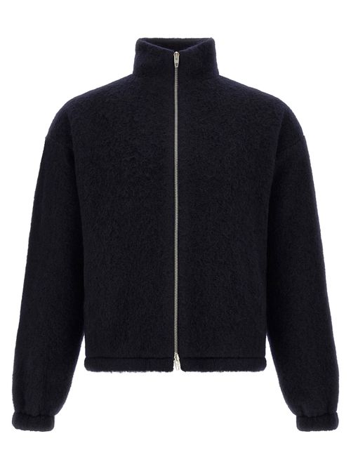 Wool Blend Sweatshirt — Navy