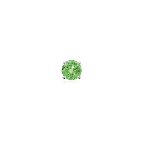 Angara 0.31 CTW Basket-Set Round Tsavorite Stud in Platinum