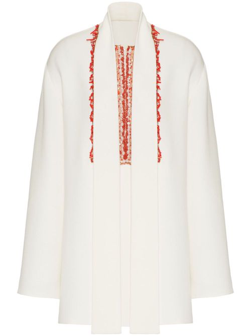 Cady Couture embroidered blouse - White