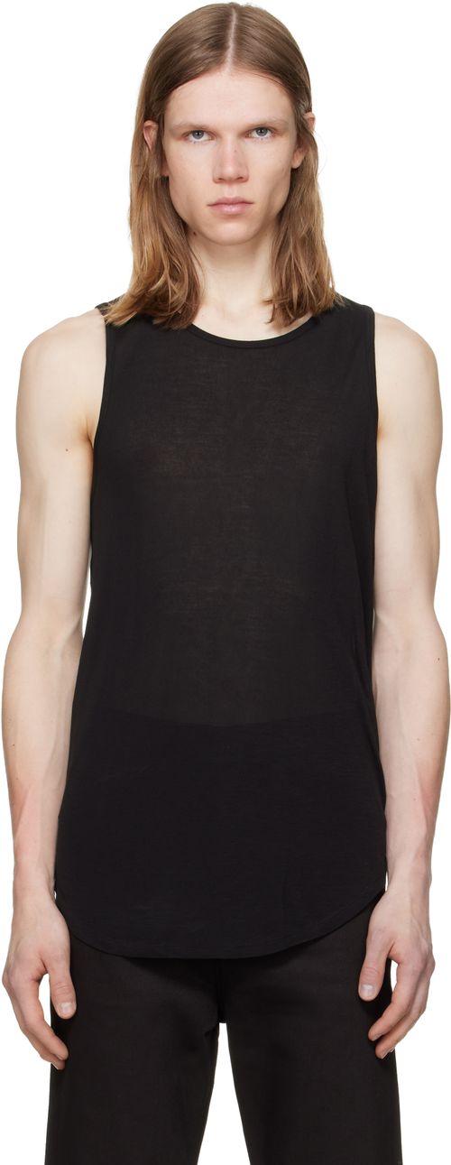 Black Tour Tank Top