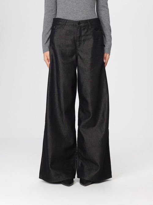 Jeans Woman color Black