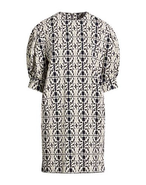 Woman Mini dress Midnight blue Size 8 Cotton