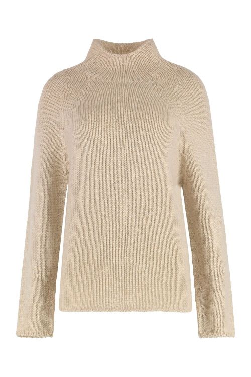 The (alphabet) Cashmere Turtleneck Sweater - Ribbed Knit