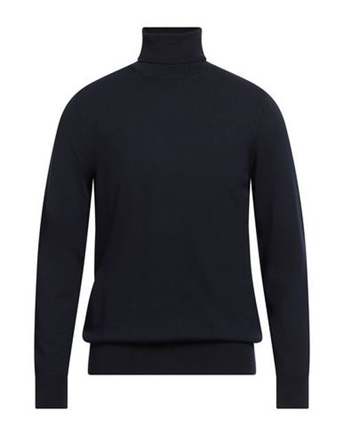 Man Turtleneck Midnight blue Size 46 Merino Wool