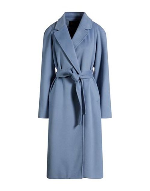 Woman Coat Light blue Size 10 Wool, Polyester, Acrylic