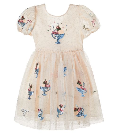 Konges Sløjd Yvonne sequined tulle dress